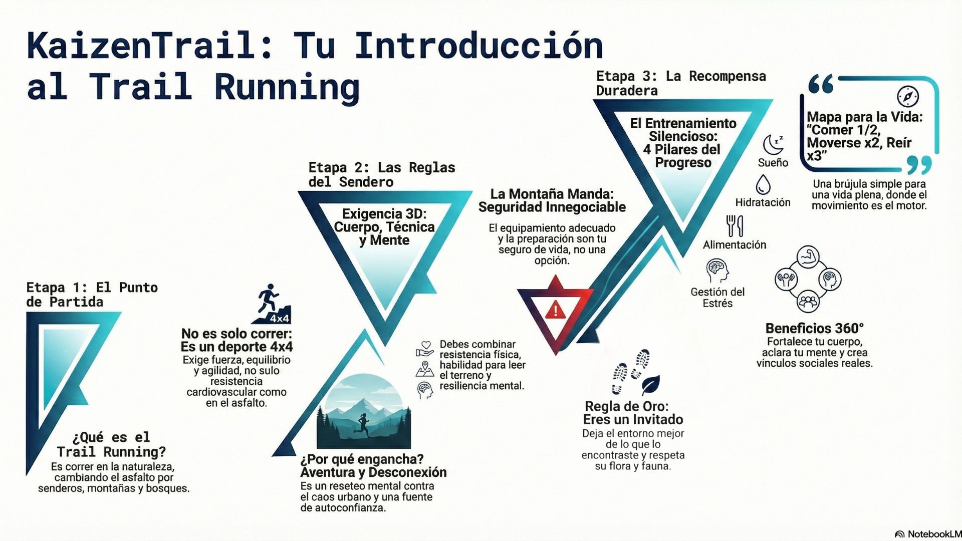 Filosofía KaizenTrail para Principiantes